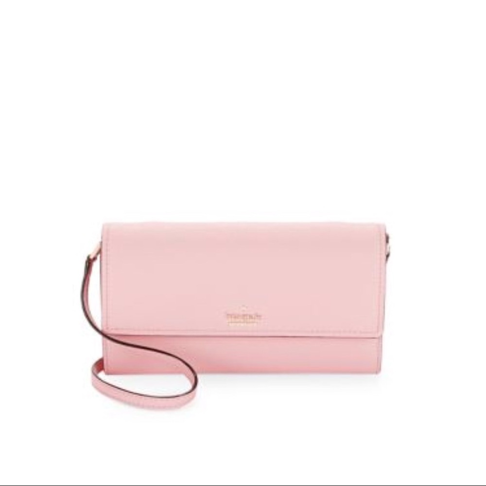 Kate Spade New York Leather Crossbody Clutch